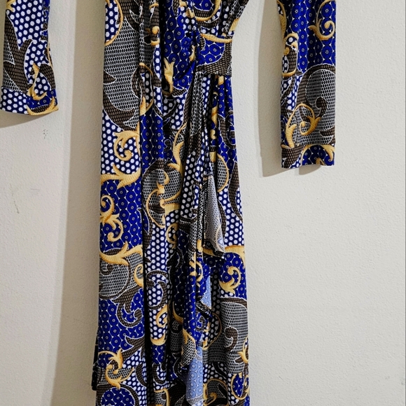 Dotty Wrap Midi Dress - Picture 5 of 5